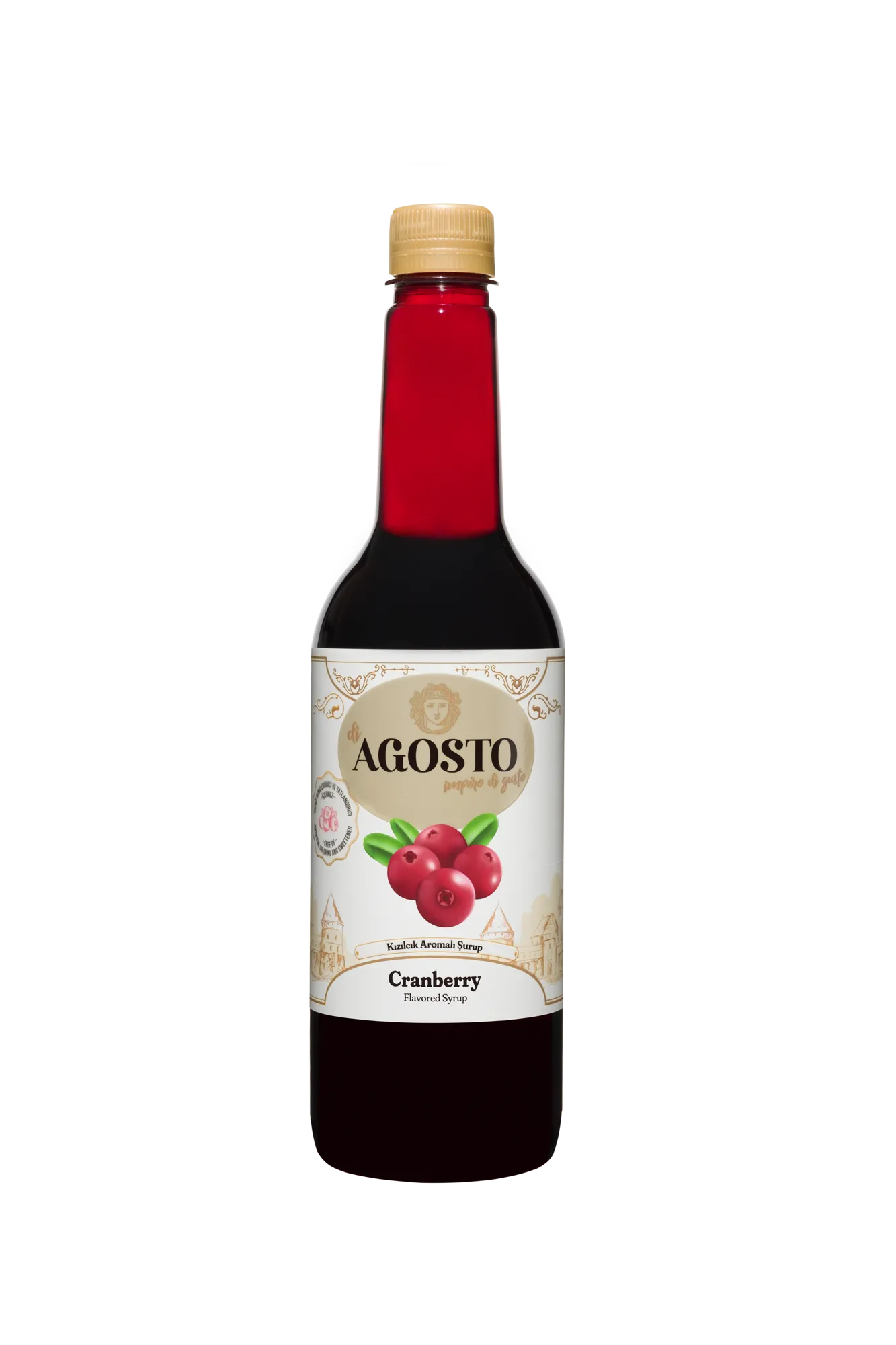 Kızılcık Aromalı Şurup – 750 ml