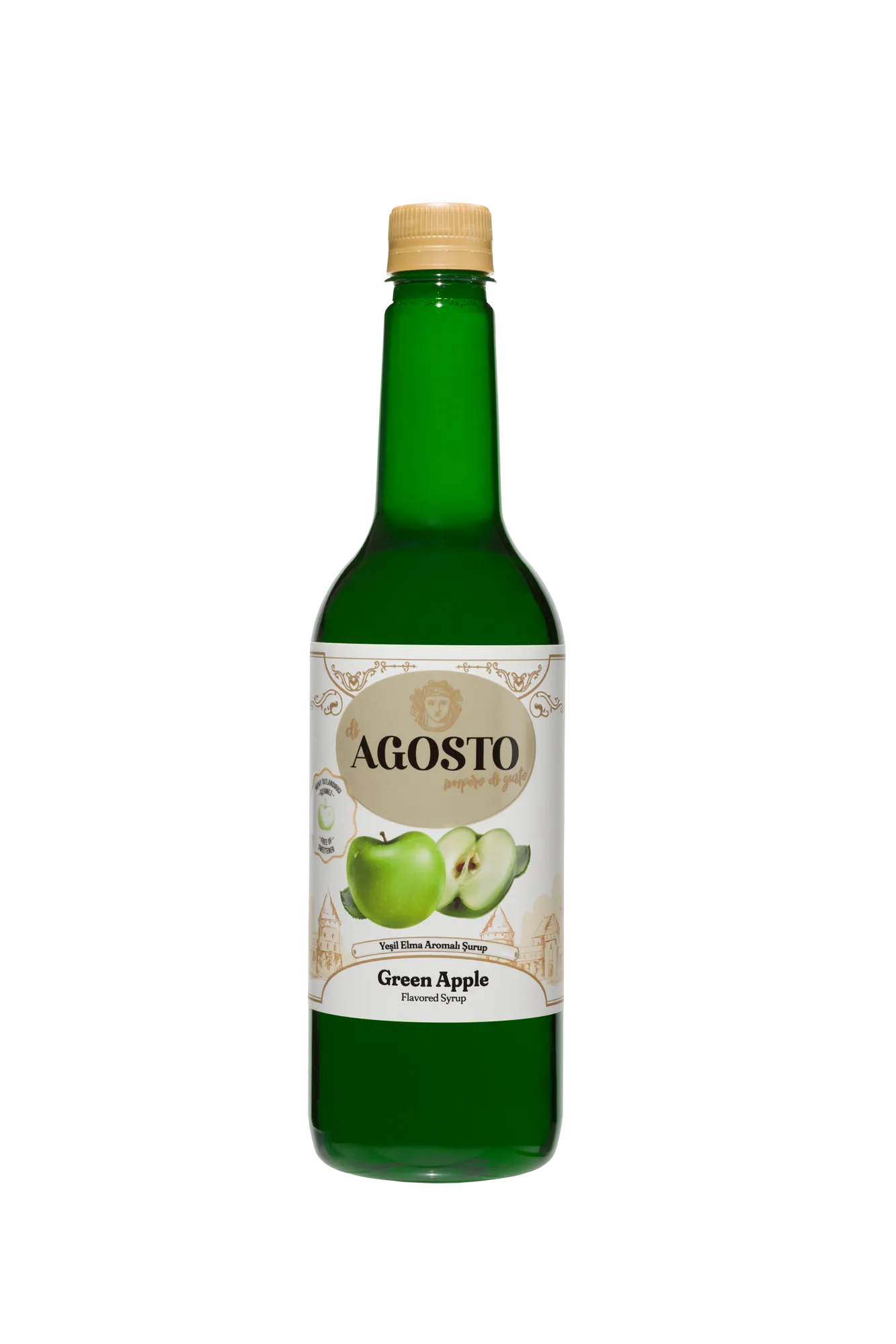 Yeşil Elma Aromalı Şurup – 750 ml