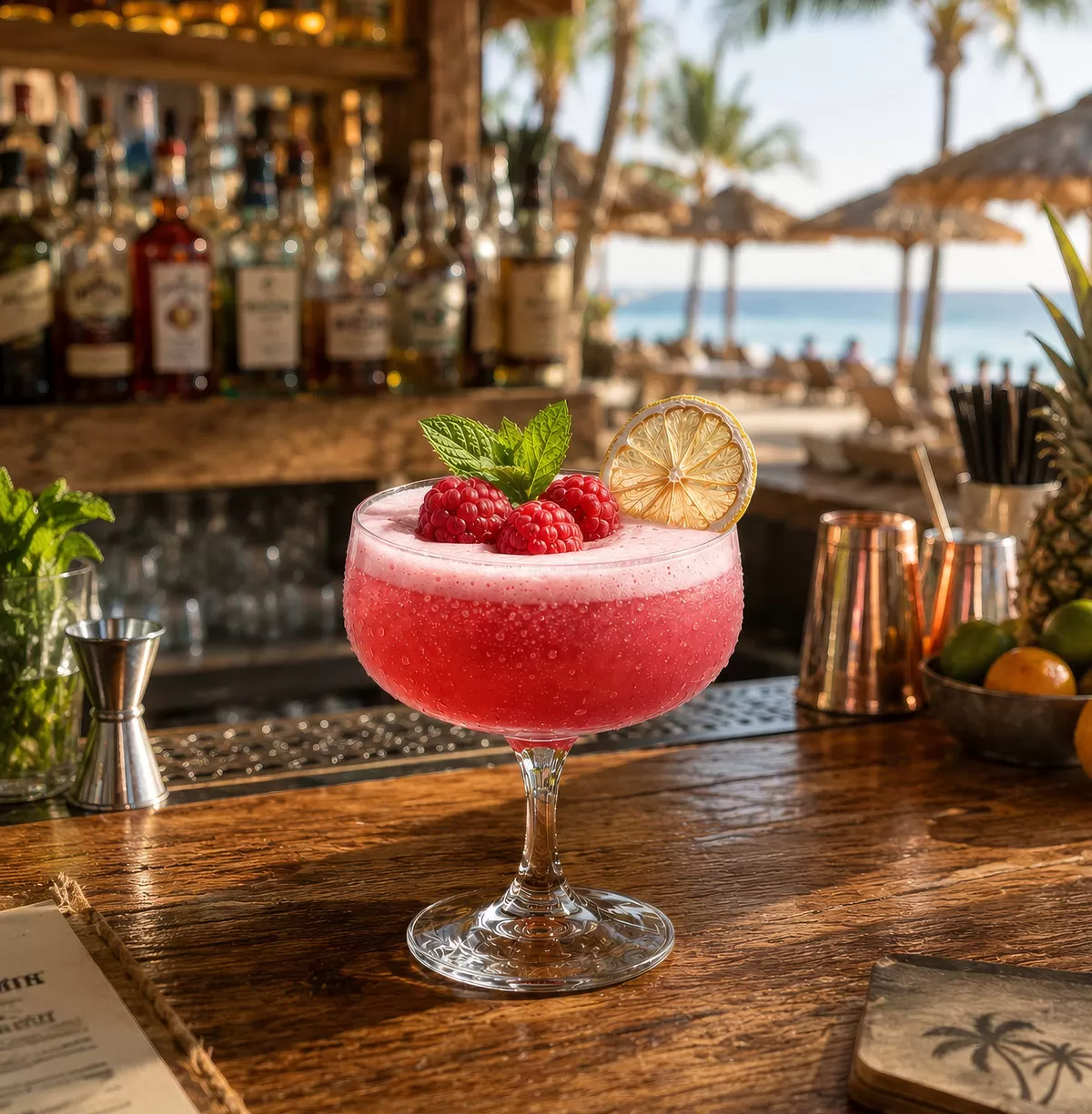 Raspberry Vodka Sour
