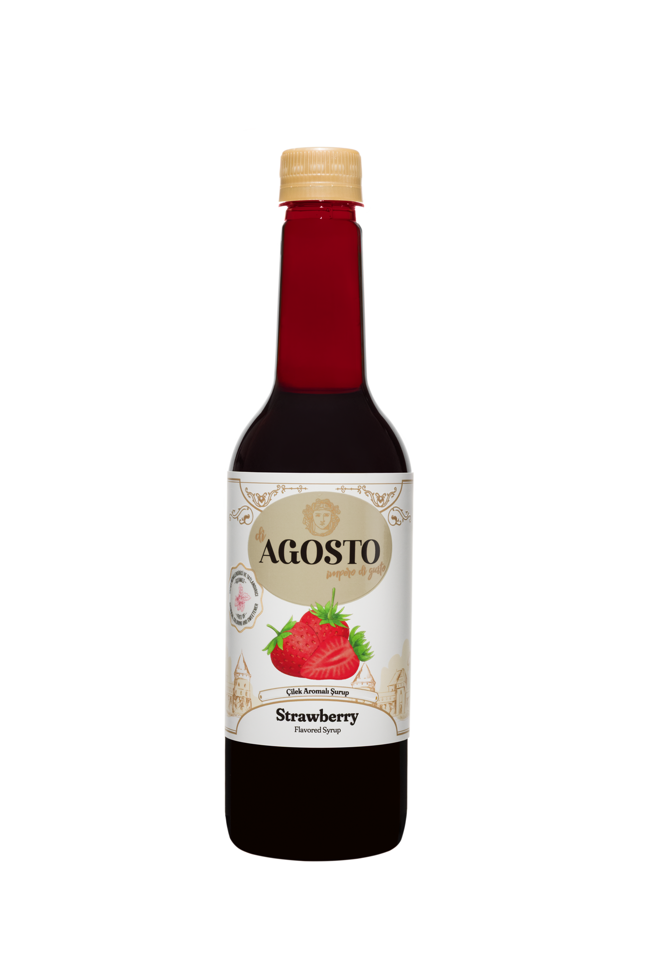 Çilek Aromalı Şurup – 750 ml
