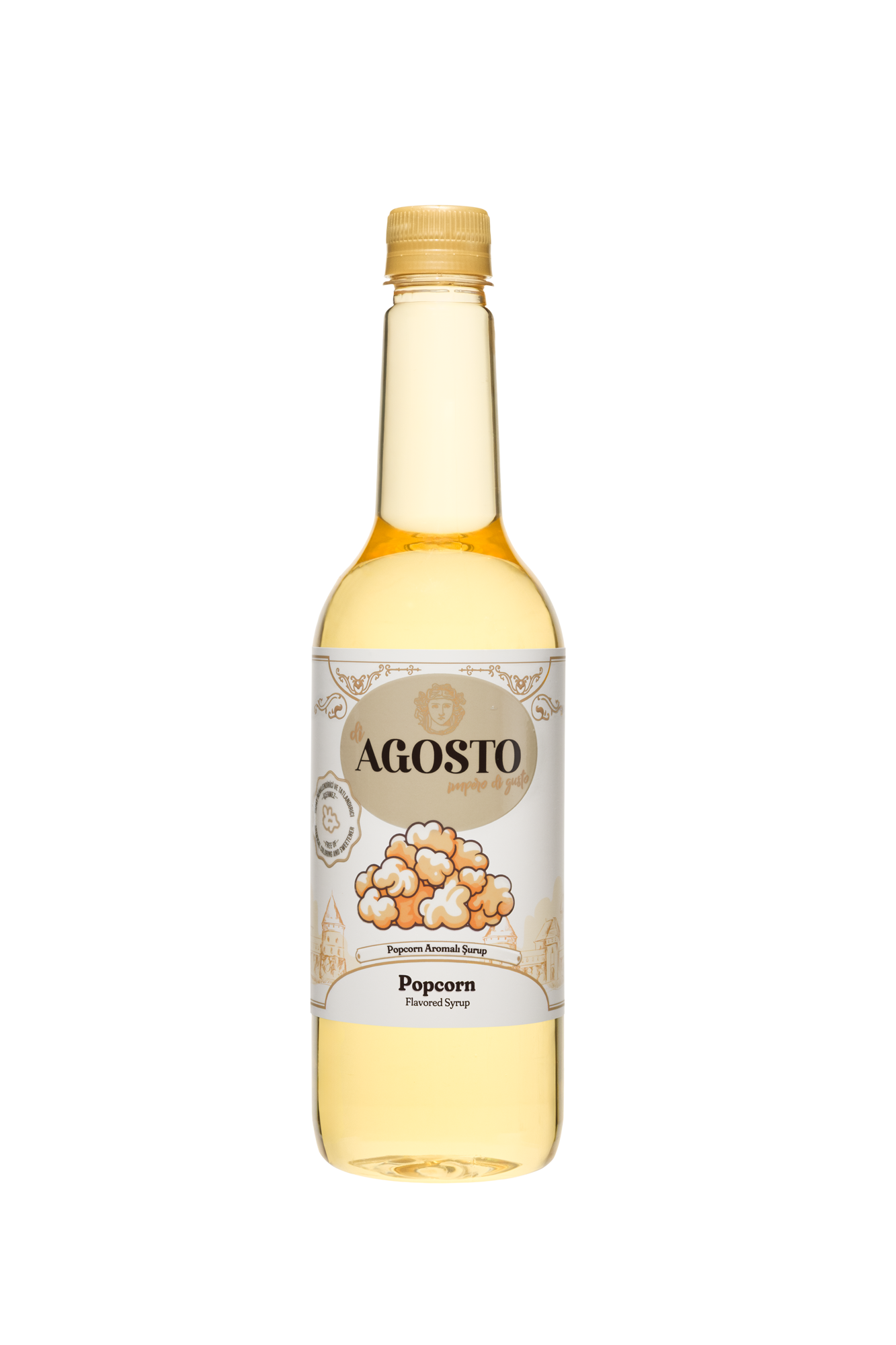 Patlamış Mısır Aromalı Şurup – 750 ml