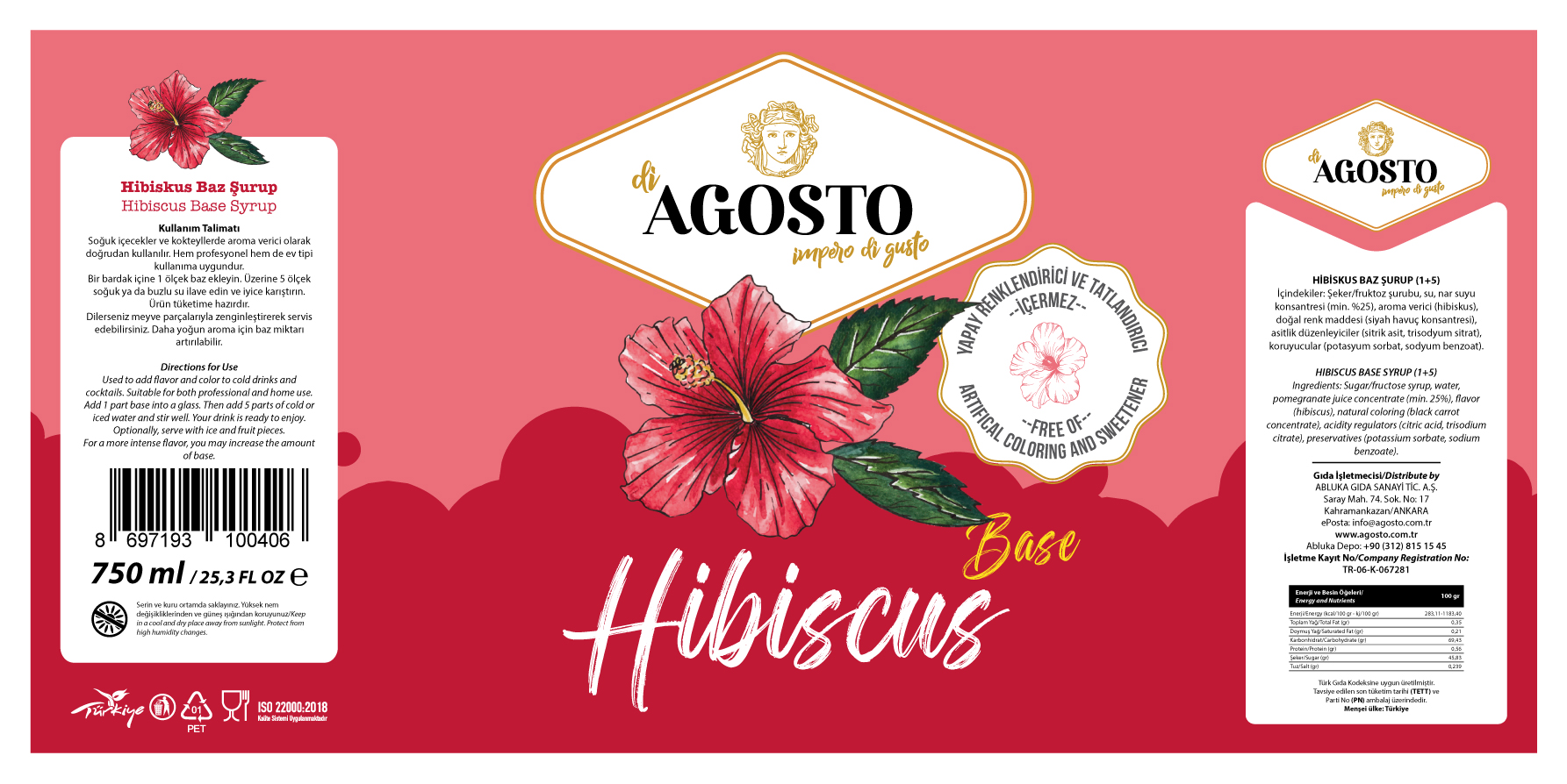 Hibiskus Baz – 750 ml