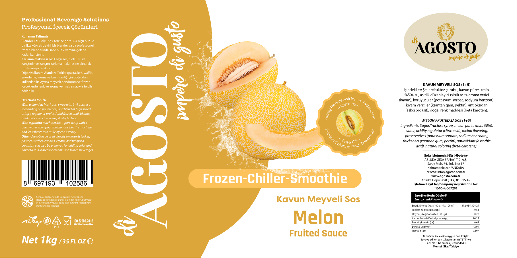 Kavun Püre – 1 kg