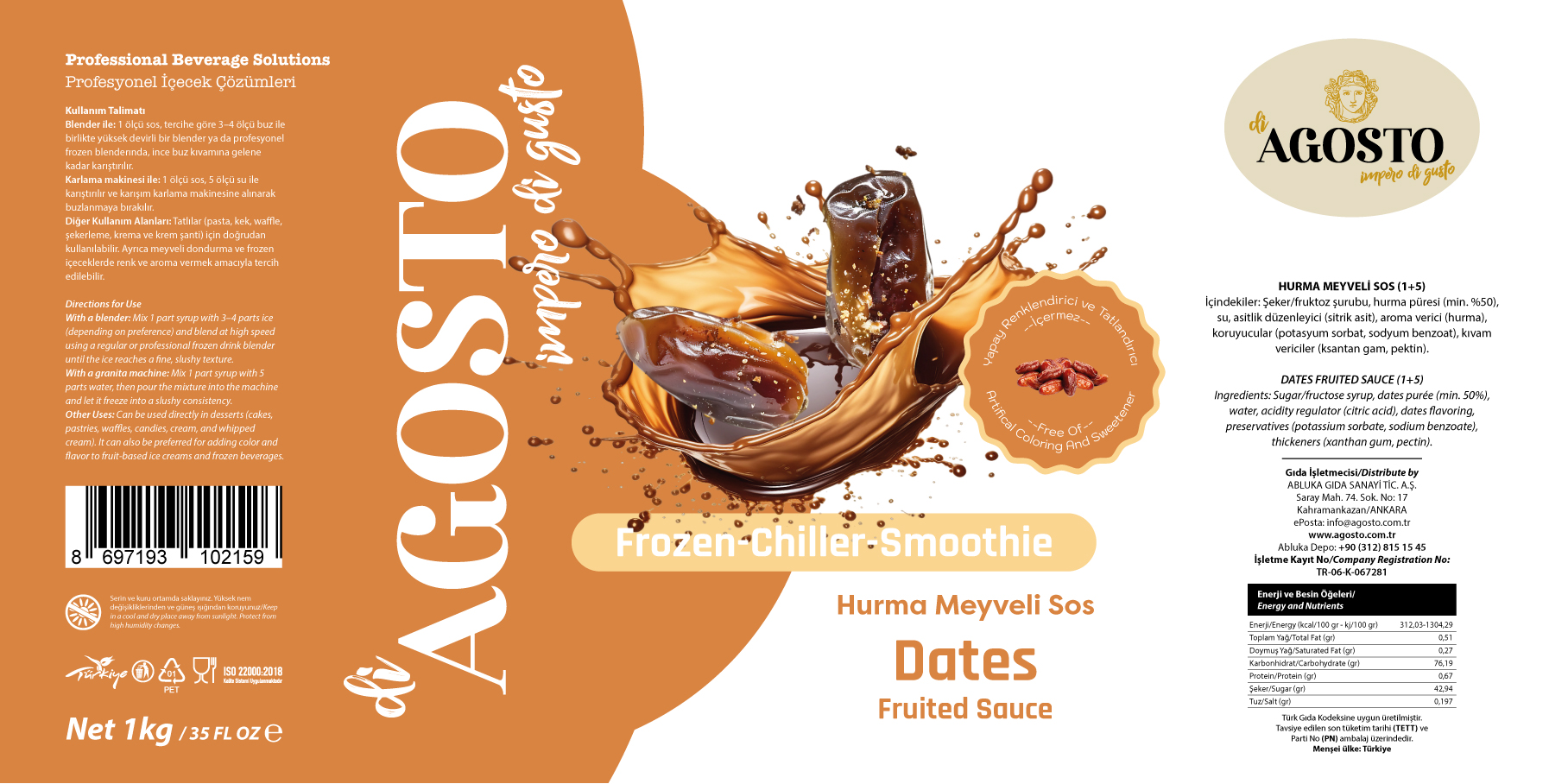 Hurma Püre – 1 kg