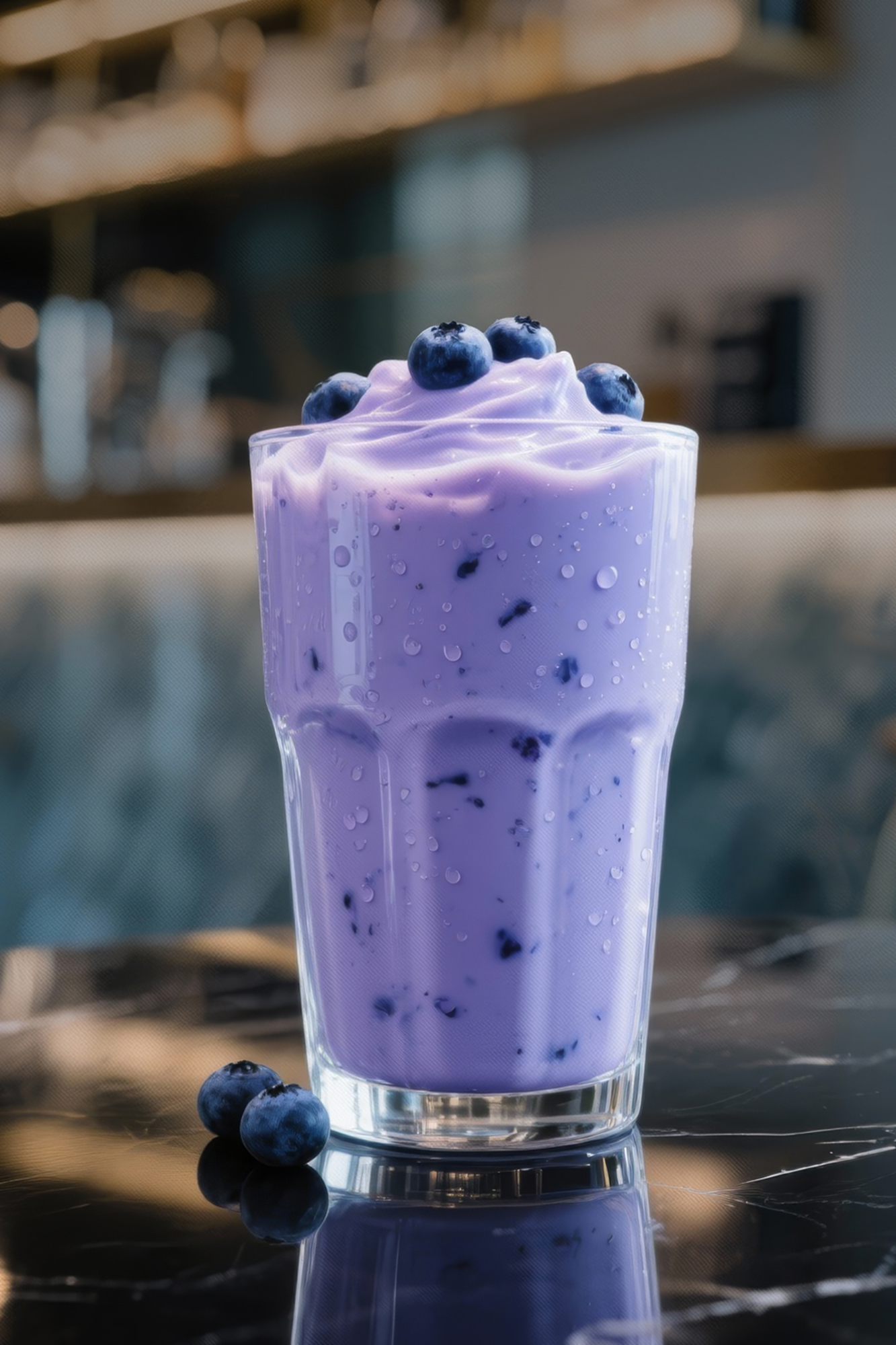 Yaban Mersini Milkshake