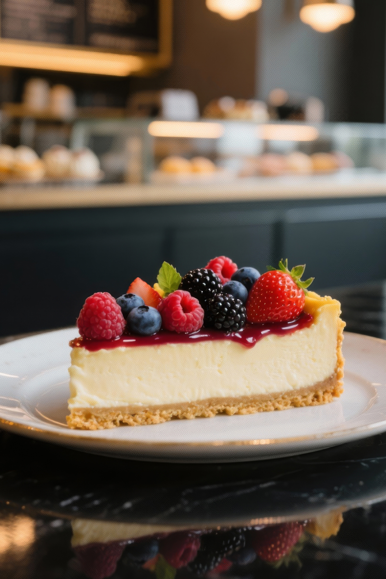 Orman Meyveli Cheesecake